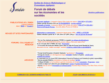 Tablet Screenshot of ismea.org